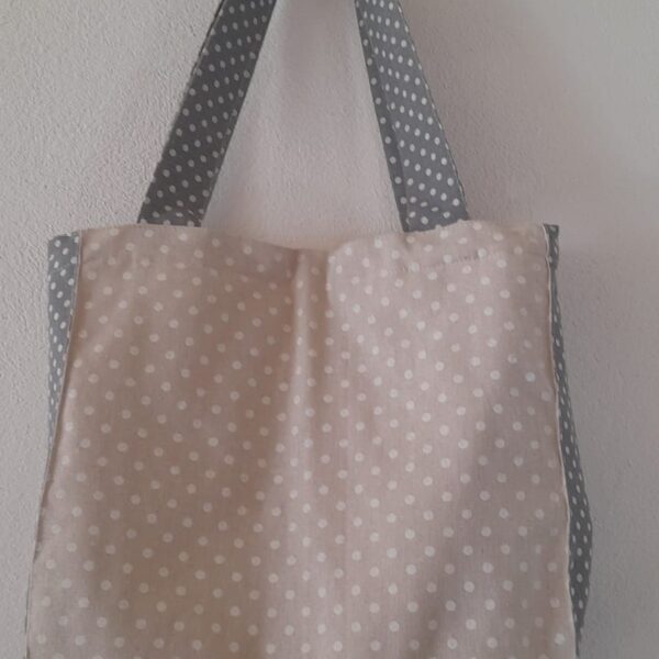 Tote bag buline crem